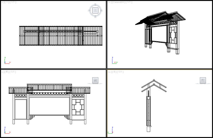 景德鎮(zhèn)仿古候車(chē)亭生產(chǎn)廠家