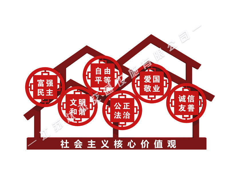 核心價值觀標(biāo)牌制作