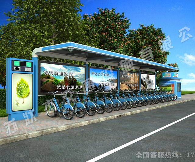 學(xué)校社區(qū)自行車棚