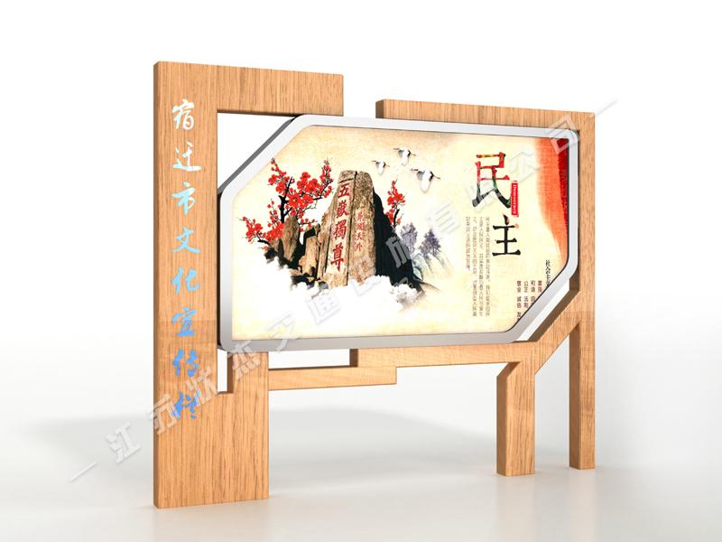 滾動換畫城市宣傳欄