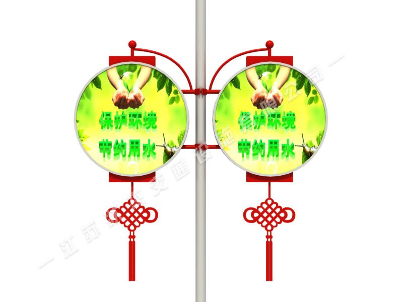 臨沂燈桿中國結(jié)廣告牌