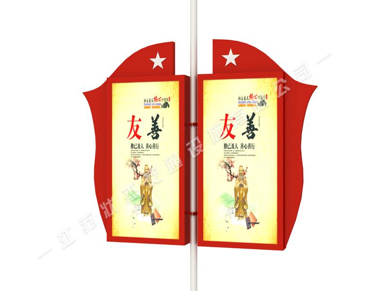 燈桿燈箱廣告牌定制