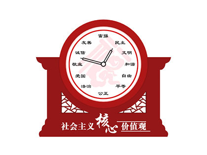 社會主義核心價值觀標牌大全