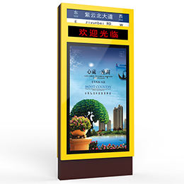 路名牌滾動燈箱效果圖